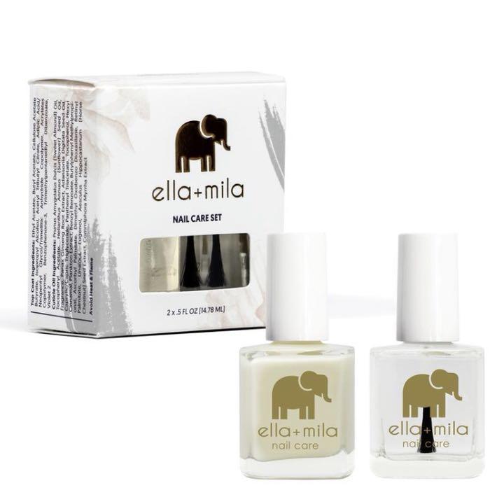【Ella + Mila セブンフリー】 Top & Base Coat Set