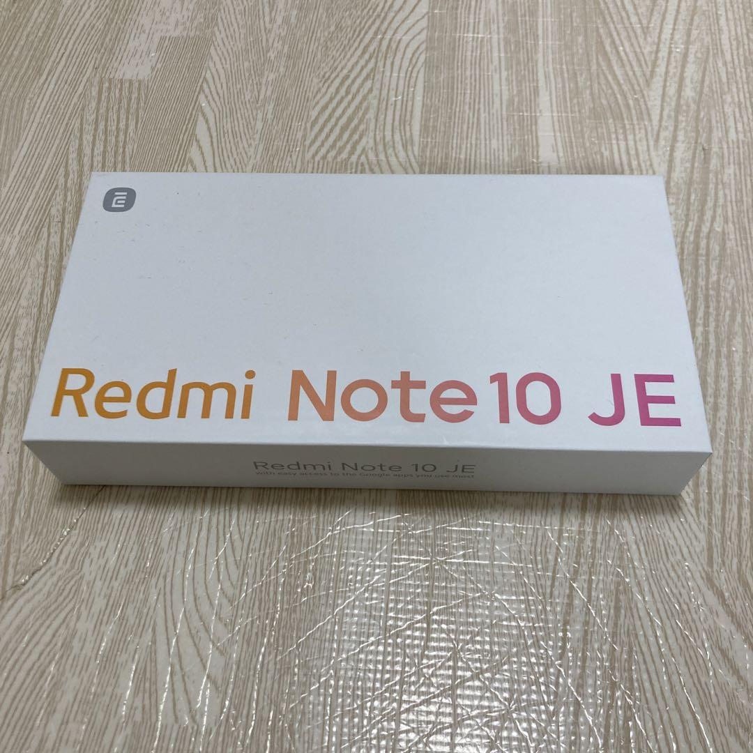新作商品 Xiaomi Redmi Note 10 JE XIG02 グラファイト スマートフォン