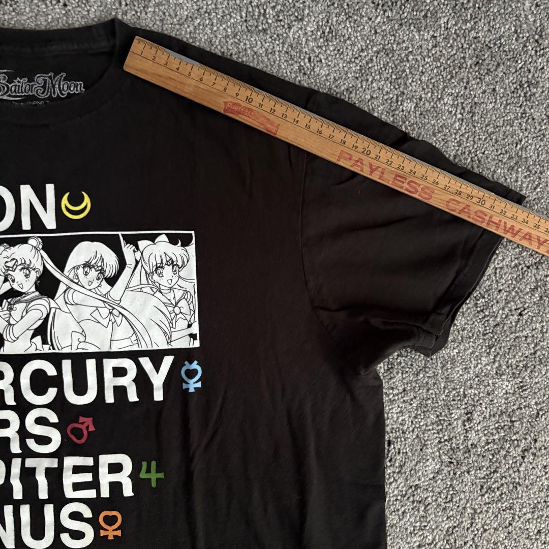 セーラームーン Tシャツ ブラック キャラクター アニメ サイズL