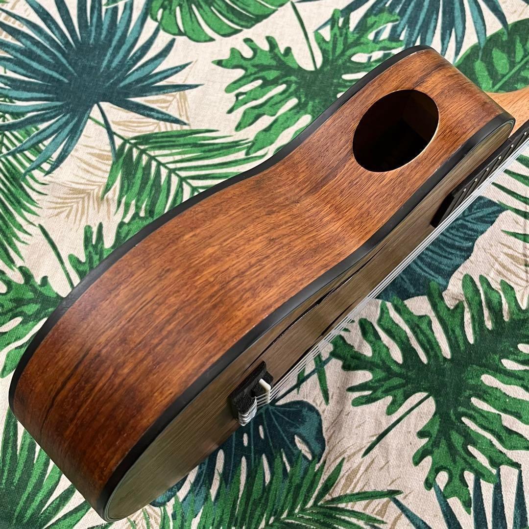 【IRIN ukulele】ウォルナット材のエレキ・テナーウクレレ【入門セット】 IRIN ukulele】ウォルナット材のエレキ・テナーウクレレ【入門