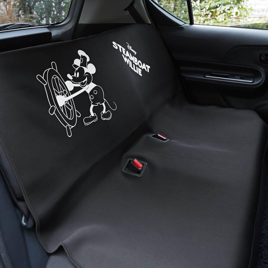 ディズニー防水シートカバー 車用【ミッキー 蒸気船ウィリー】リア用1枚 未使用品