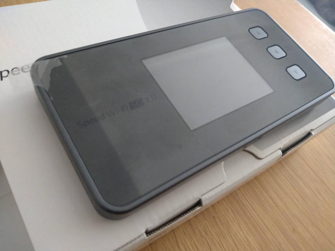 Speed Wi-Fi 5G X11 モバイルルーター