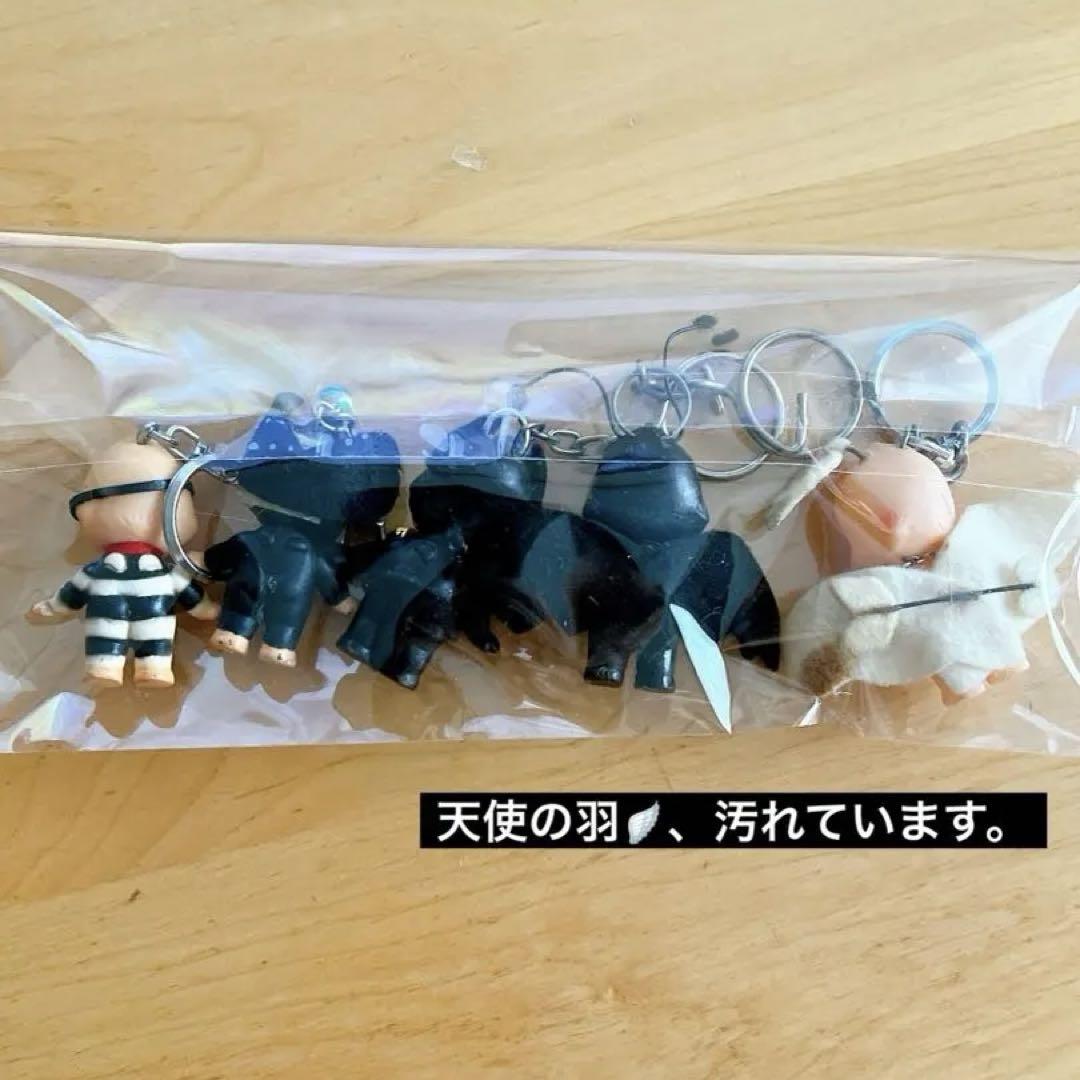 キューピー人形とキーホルダーセット31個