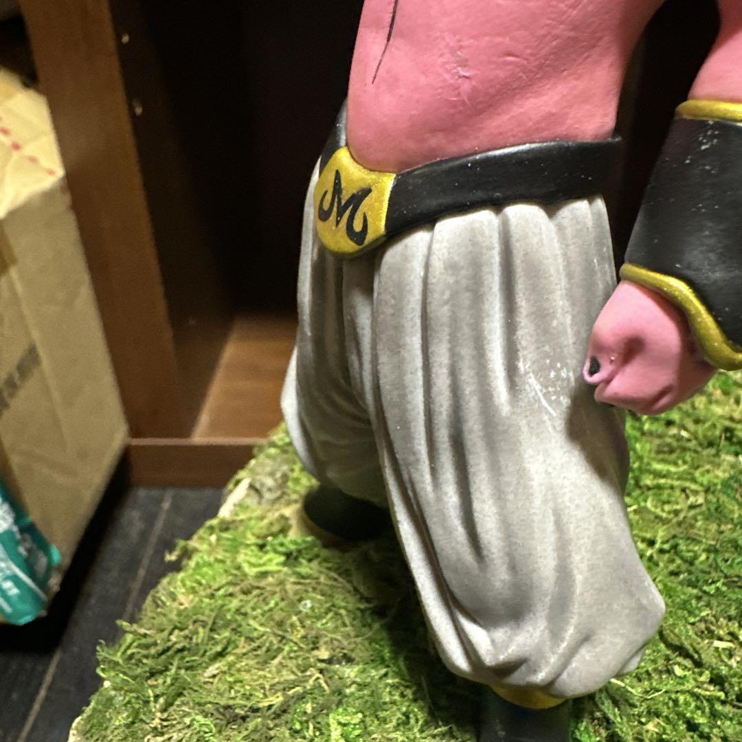 ドラゴンボール　魔神ブウ　フィギュア　ジオラマ付き　リペイント　鳥山明 ドラゴンボール 魔神ブウ フィギュア ジオラマ付き リペイント