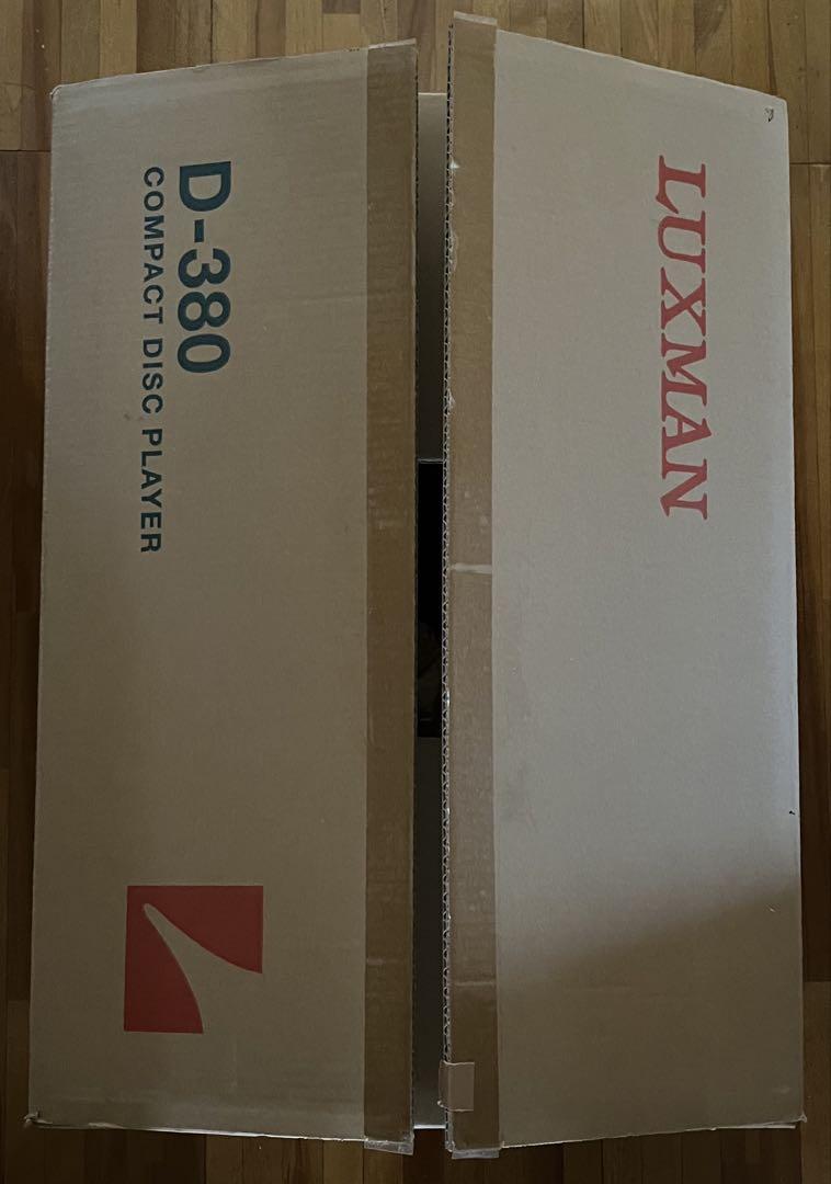 LUXMAN D-380 コンパクトディスクプレーヤー　専用箱