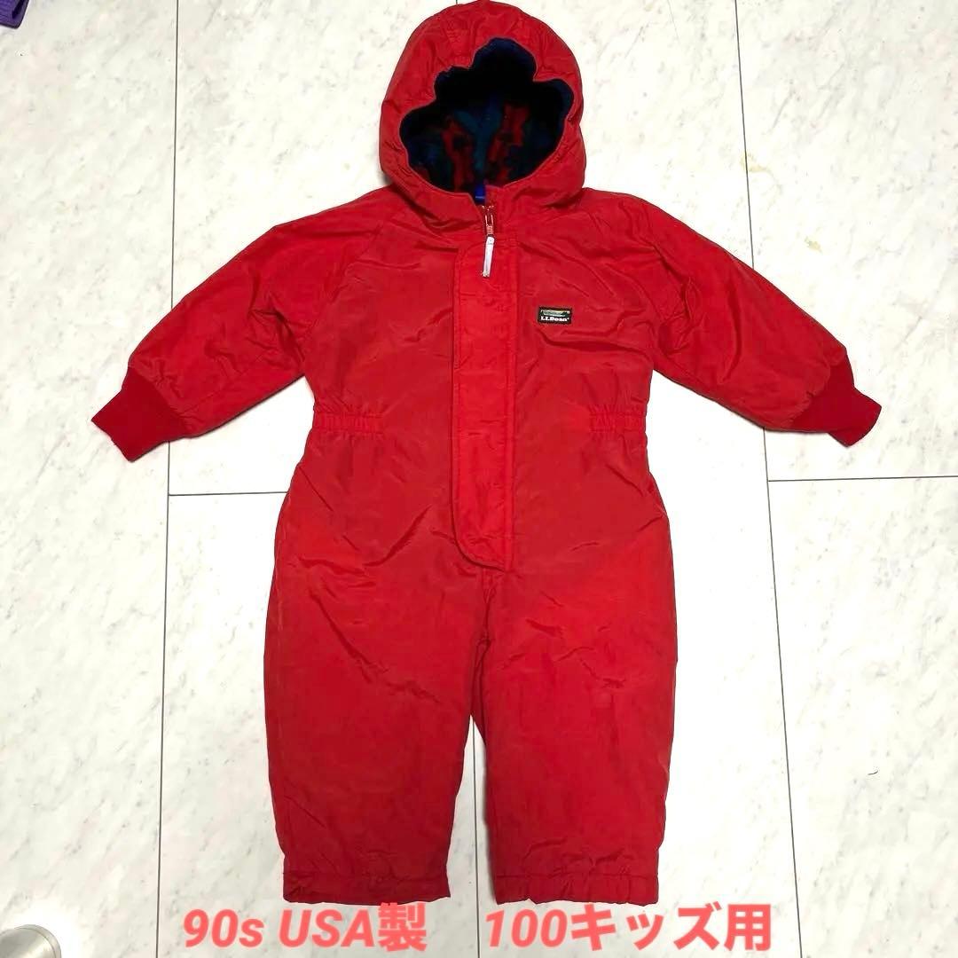90s パタゴニア patagonia ジャンプスーツ赤 12 24M110cm patagonia