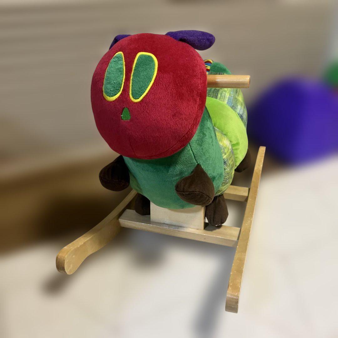 木馬EricCarle(エリックカール) はらぺこあおむし あおむしロッキング