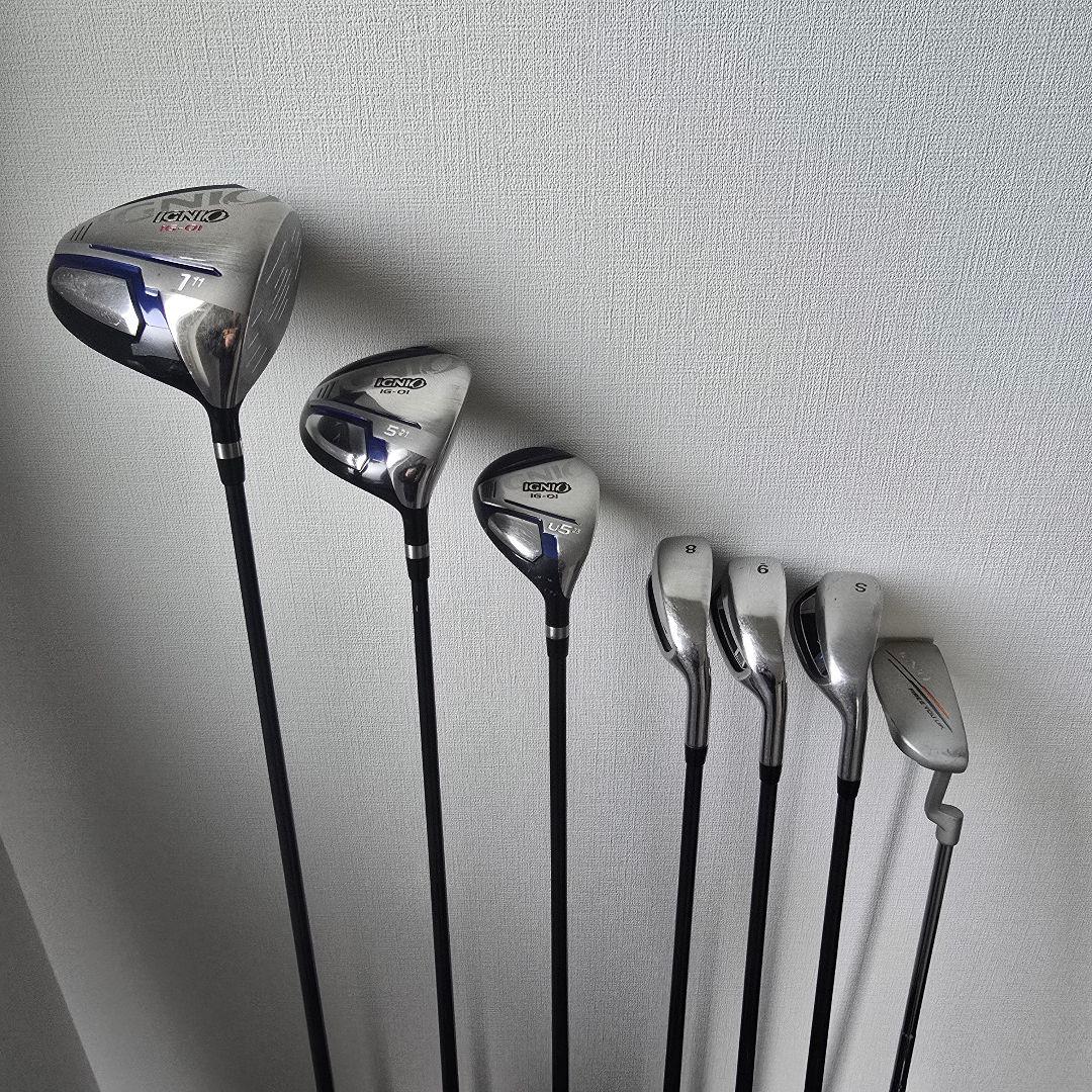 IGNIO イグニオ IG-01 メンズゴルフフルセット やさしい R