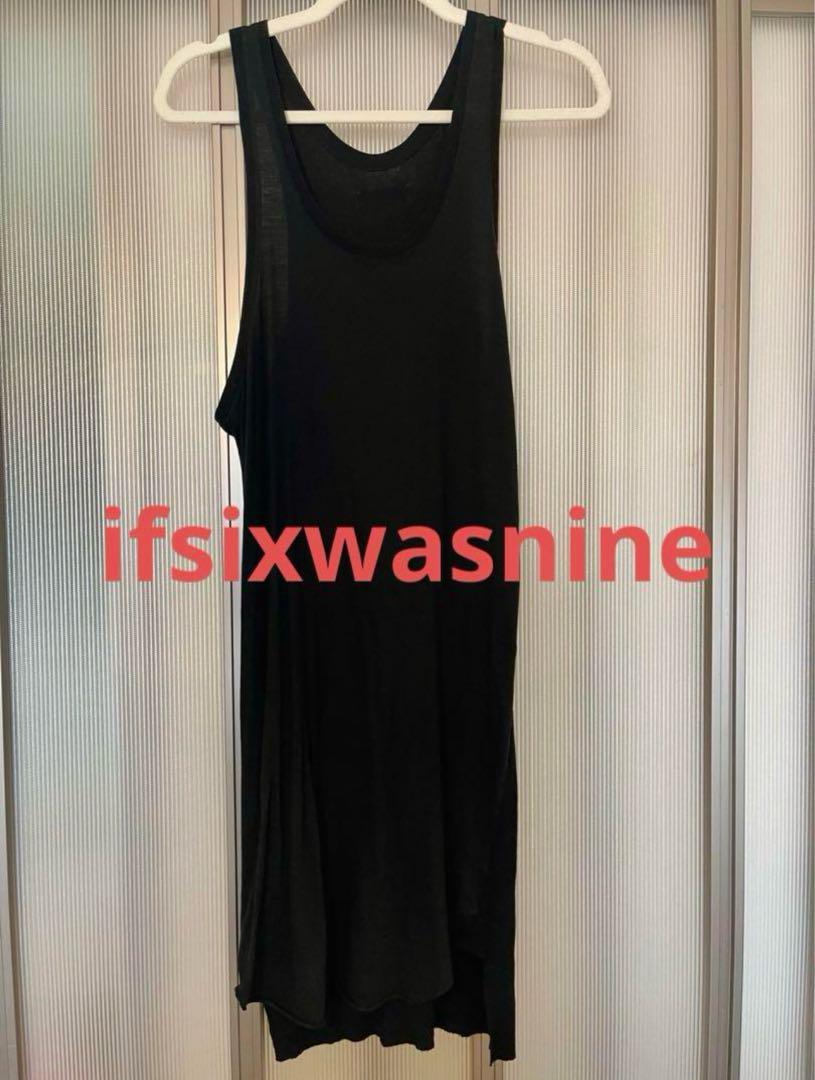 「高評価！」注目のレビュ HYDE着 ifsixwasnine WIRED-2 BLK タンクトップ 美品 トップス