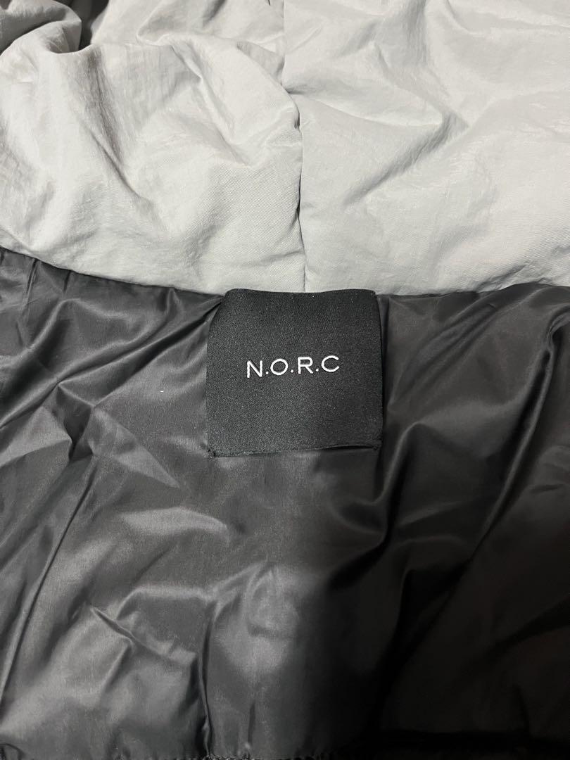 N.O.R.C オーバーサイズ パディングブルゾン ノーク ダウン N.O.R.C - norc ノーク ダウンジャケット オーバーサイズ