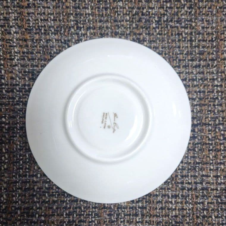 スージークーパー、ほぼ未使用!「クレマチス」カップ&ソーサー、金彩 スージークーパー、ほぼ未使用!「クレマチス」カップ&ソーサー、金彩