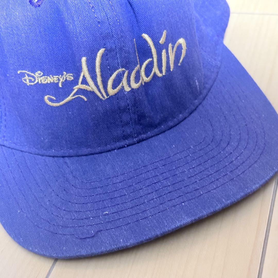 ディズニー アラジン 90年代 キャップ ディズニー アラジン Aladdin キャップ 90s ヴィンテージ - メルカリ