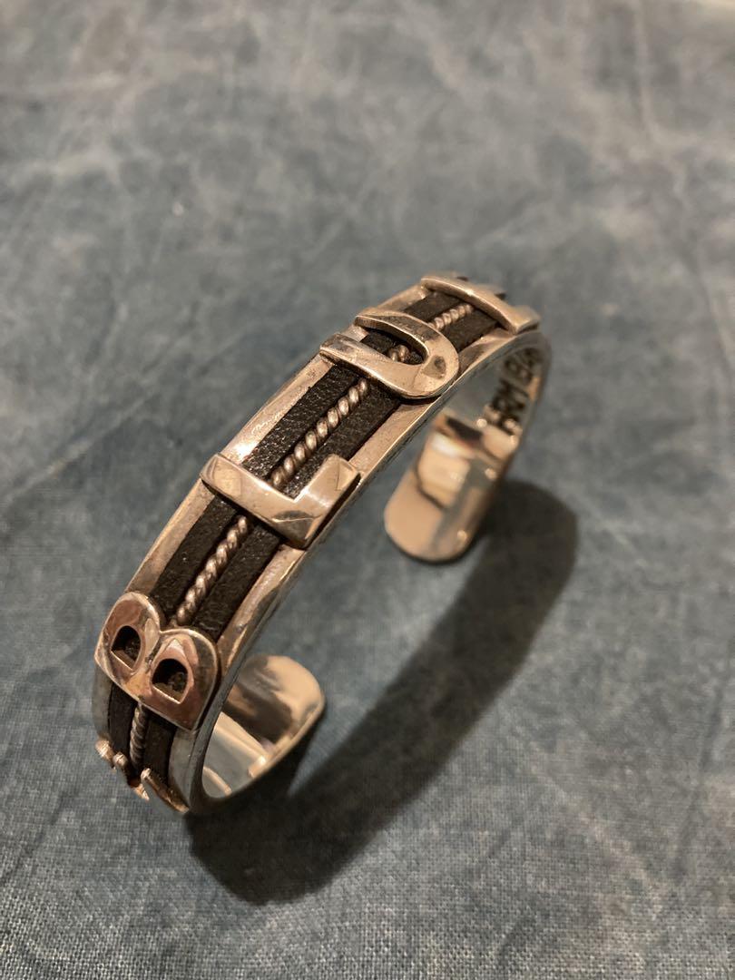 ハリウッドランチマーケット バングル シルバー925blueblueアクセサリー