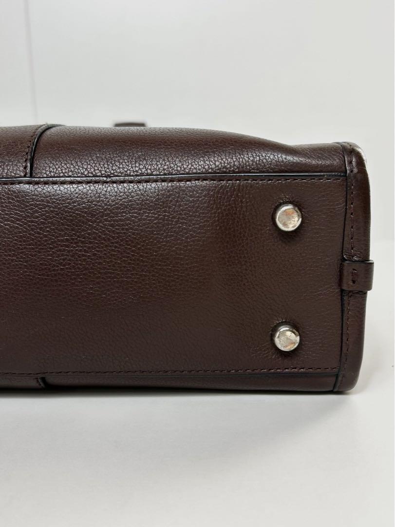 ✅【良品】定価9.6万　コーチ メンテ済み　COACH ビジネス　バッグ　本革