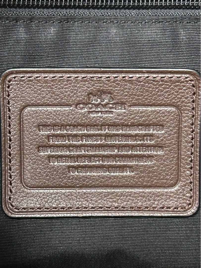 ✅【良品】定価9.6万　コーチ メンテ済み　COACH ビジネス　バッグ　本革