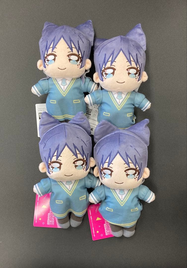 ウィッチウォッチ KIRA MUCCHI ぬいぐるみvol.2 宮尾音夢 ×4