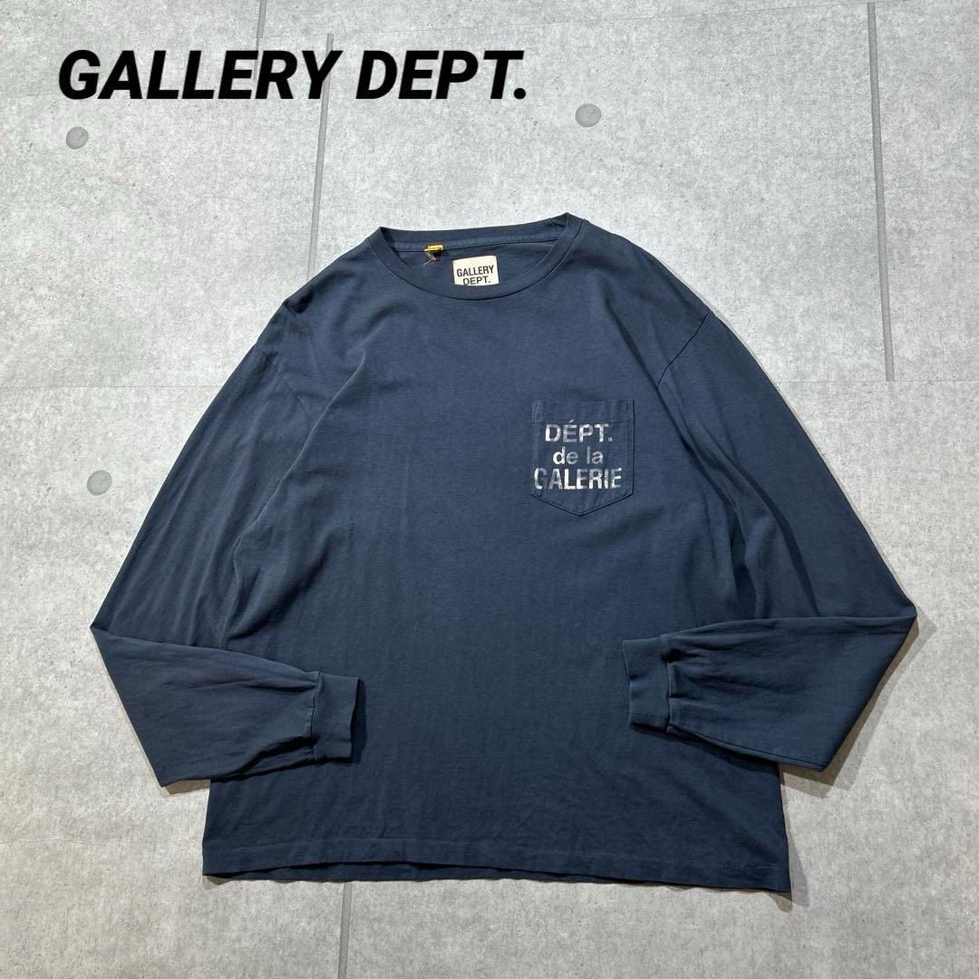 GALLERY DEPT. ギャラリーデプト ロンT ペイントロゴ LL Gallery Dept