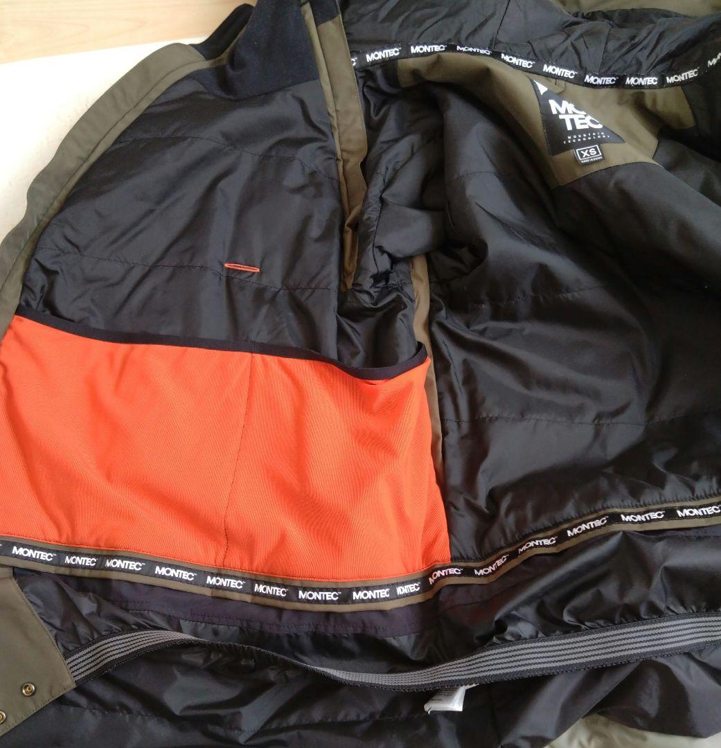 MONTEC アノラックジャケット オリーブグリーン/グレー MONTEC アノラックジャケット オリーブグリーン/グレー