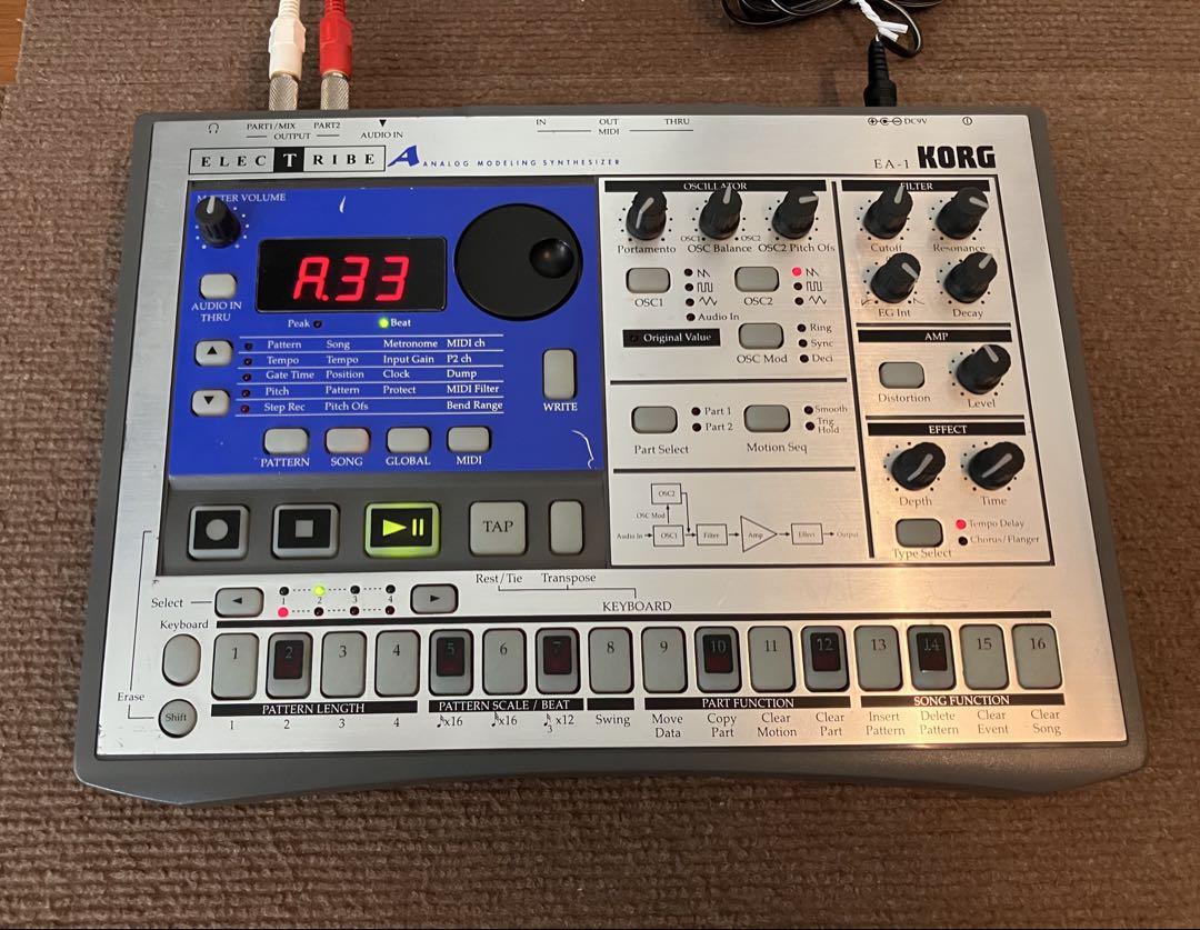 KORG ELECTRIBE A EA-1 モジュラーシンセサイザー