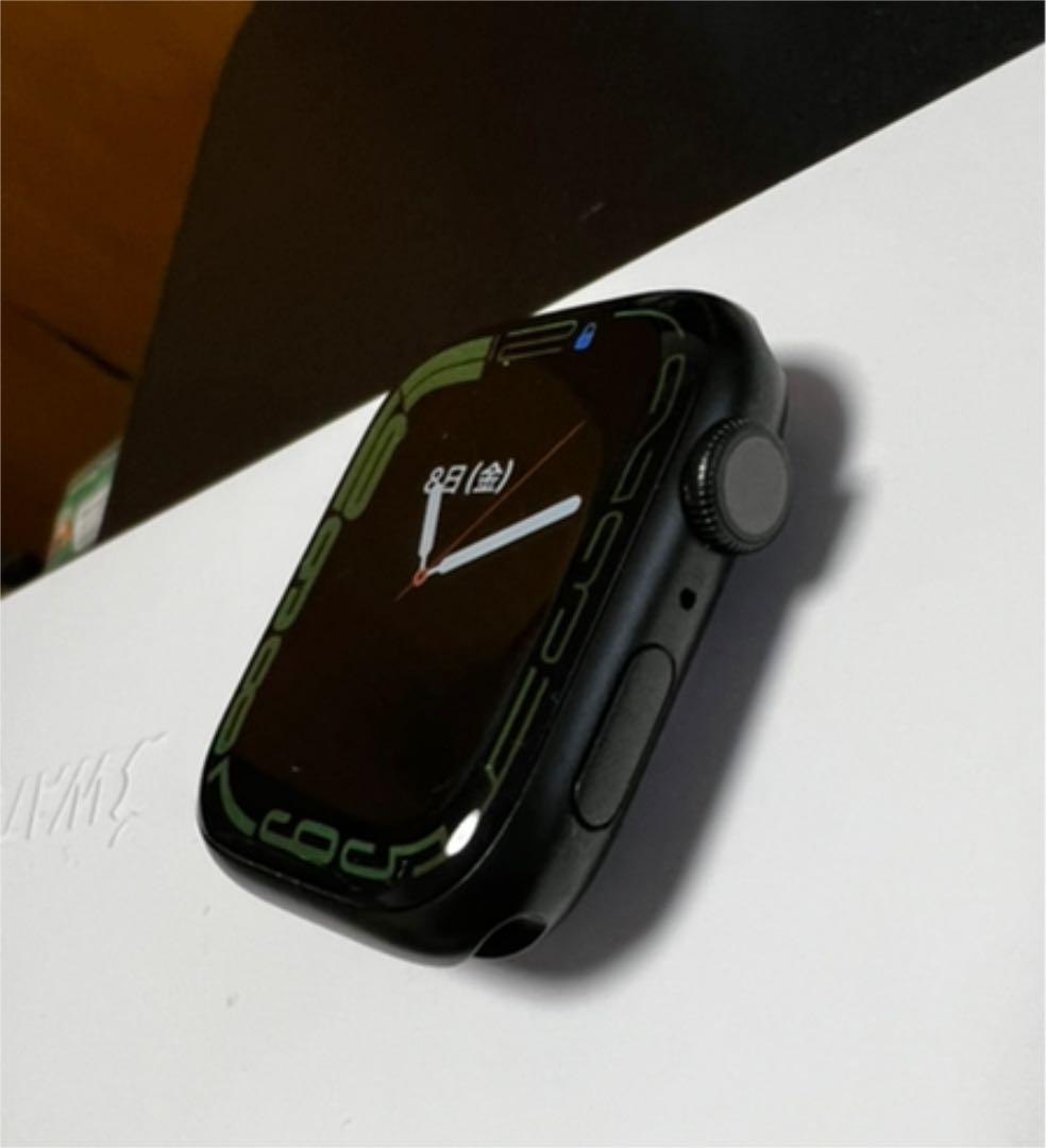格安本物保証 Apple Watch series 7 45mm GPSグリーンアルミニウム ZmlTP-m70012149328 本物保証お得
