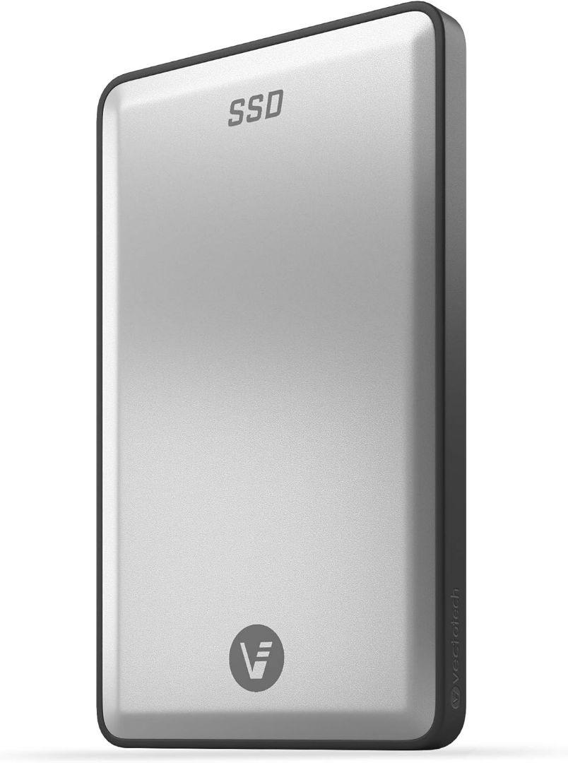 USB-C 外付けSSD シルバー/ブラック