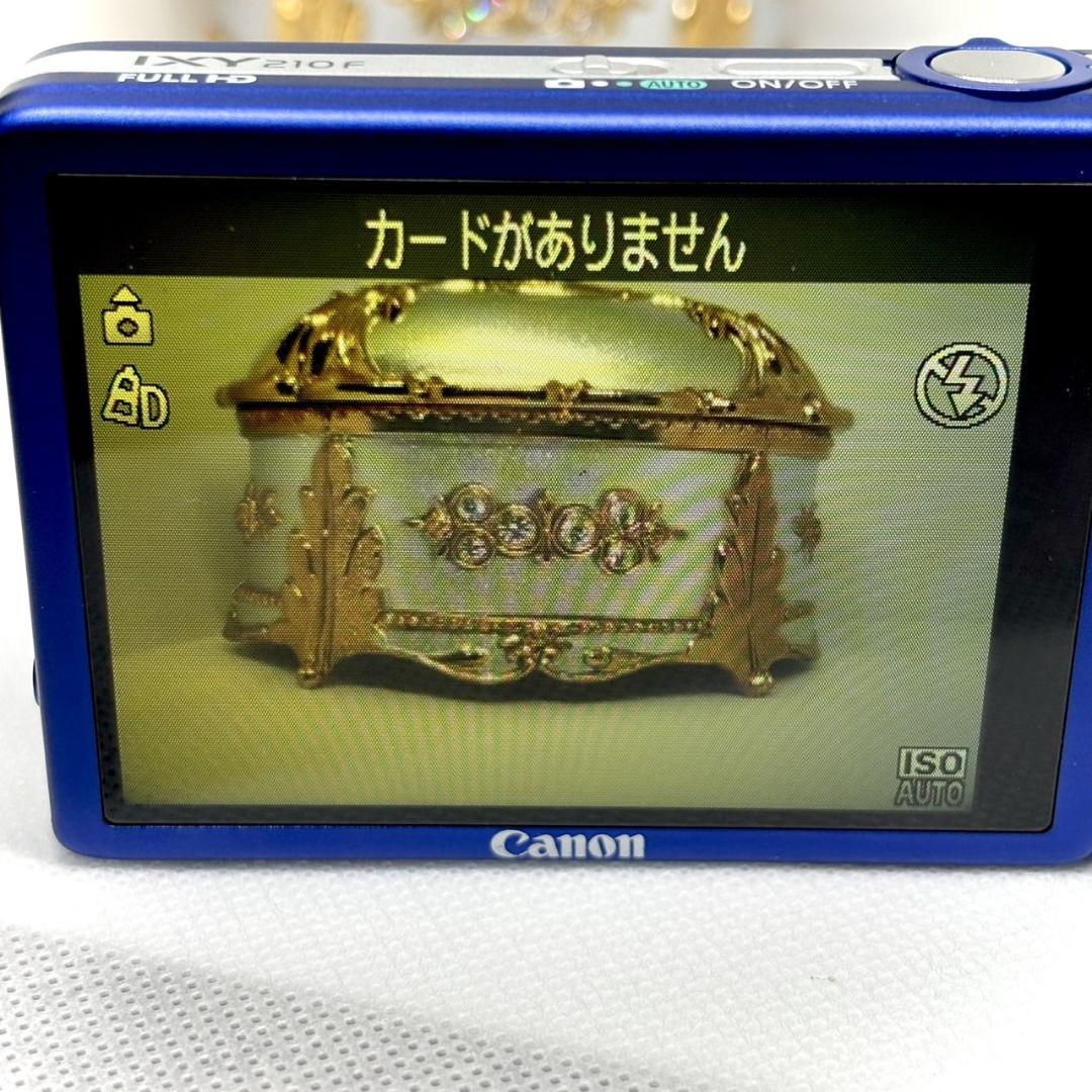 CANON IXY210F ブルー　キャノン　可動品　チャージャー付き
