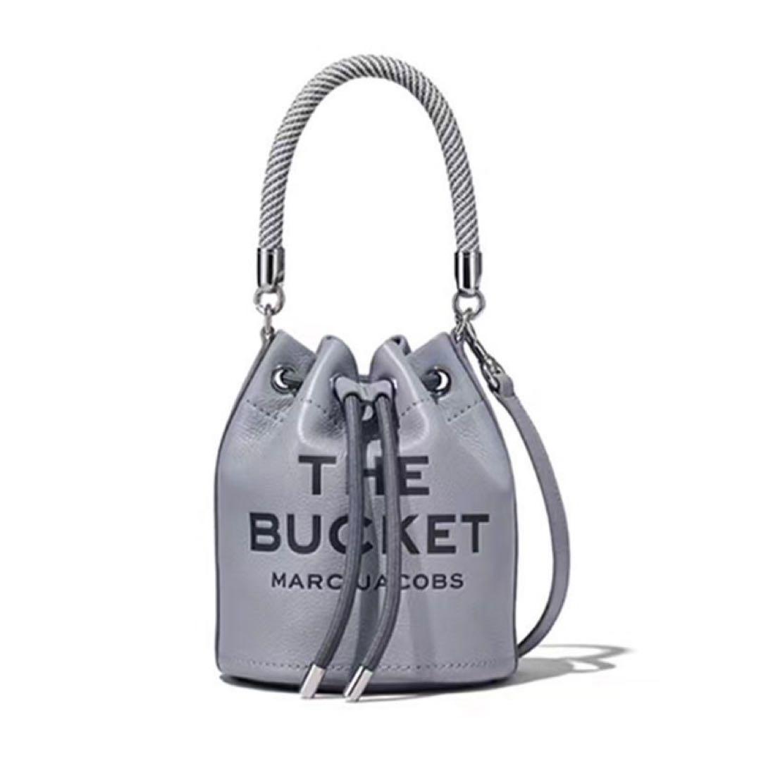 MARC JACOBS THE BUCKET グレー ショルダーバッグ - メルカリ