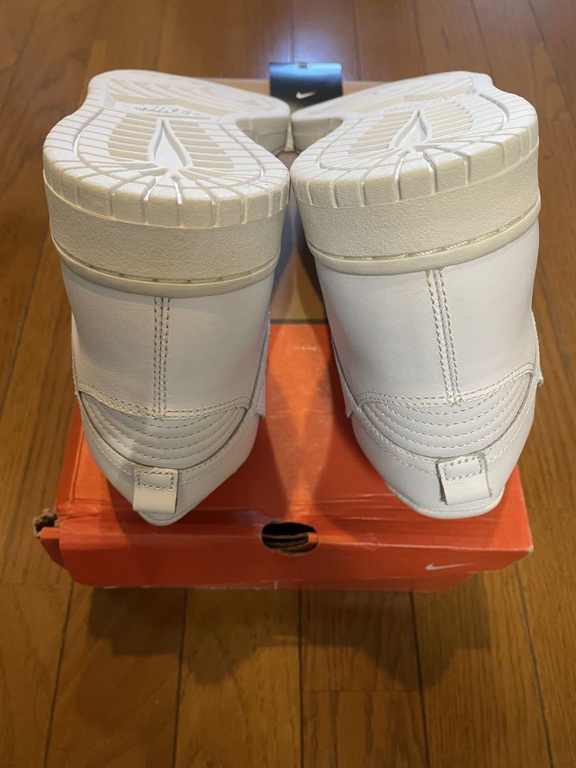 新品未使用品NIKE DUNK HIGH 白/白