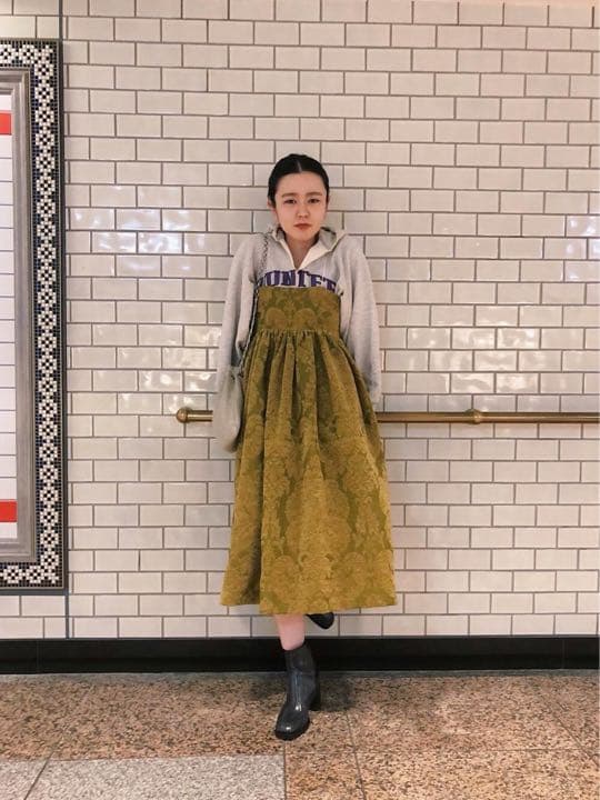 lyta ジャガード ボリュームキャミワンピース 人気直売 inspektorat