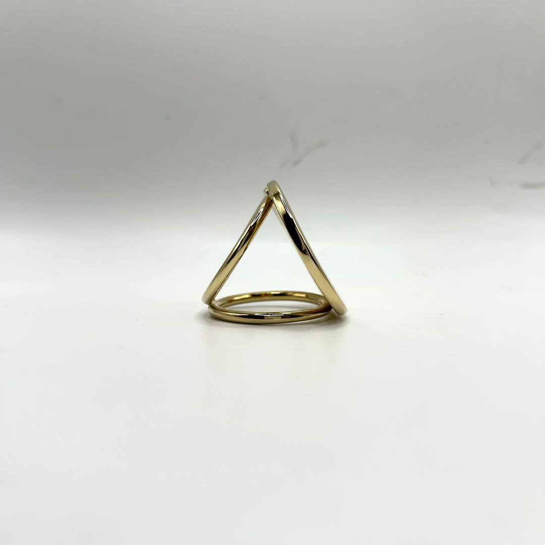 極美品✨️ サルヴァトーレフェラガモ スカーフリング ゴールド