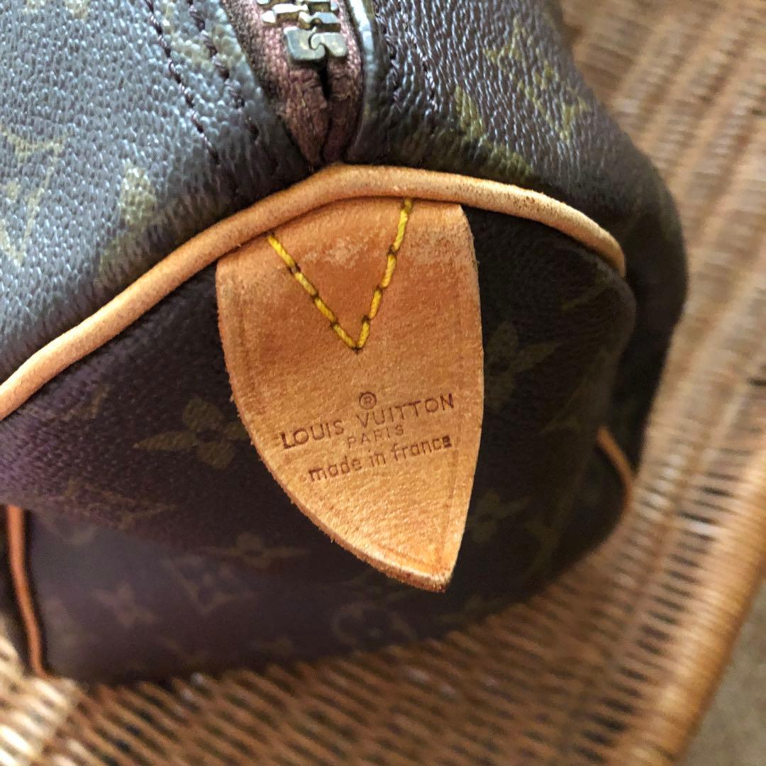 Louis Vuitton モノグラムスピーディー35 ダークブラウン