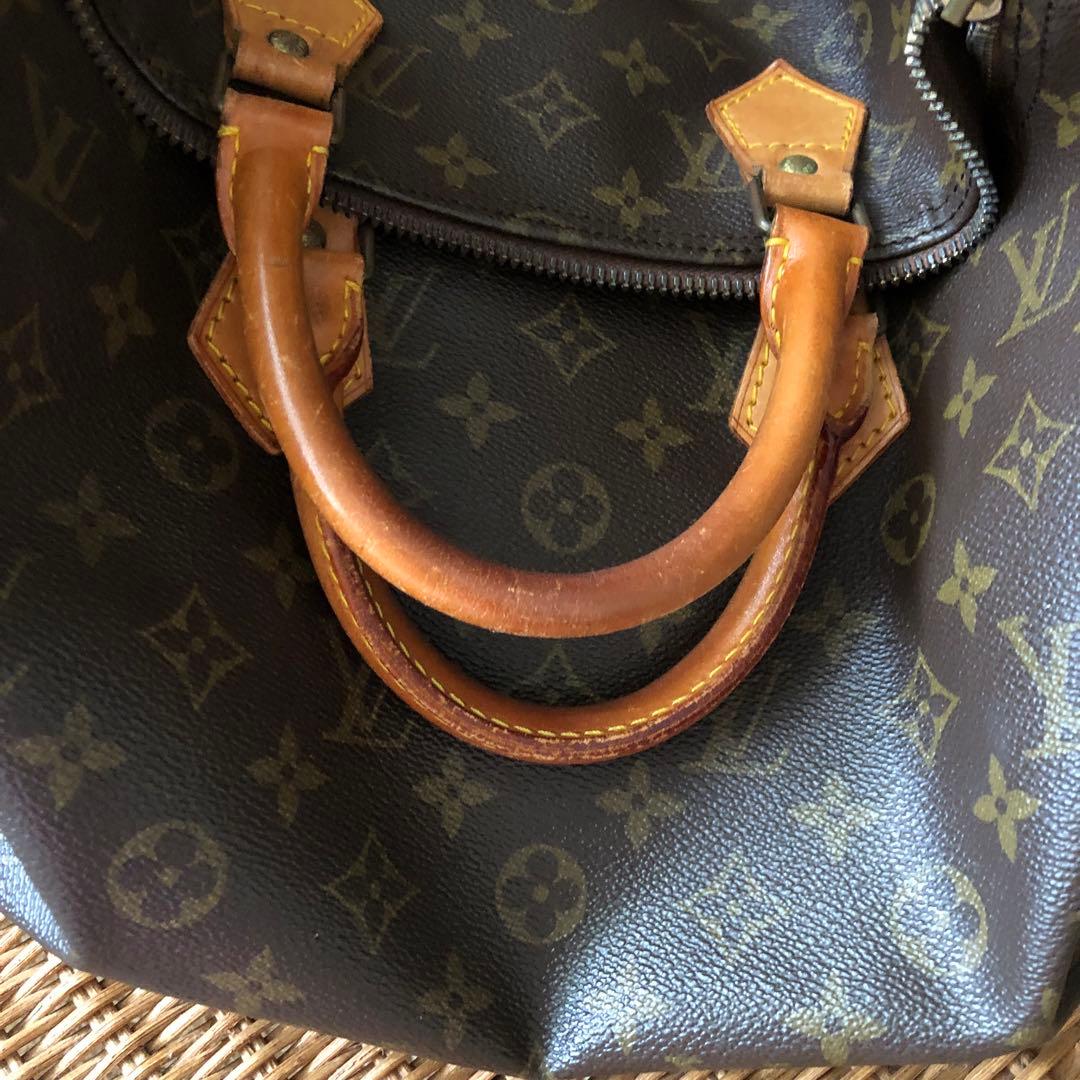 Louis Vuitton モノグラムスピーディー35 ダークブラウン