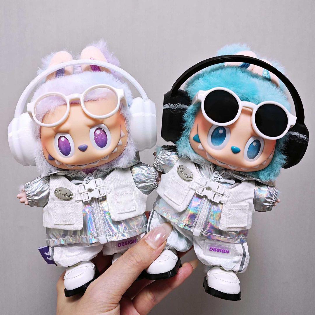 labubu ラブブ ぬいぐるみ着 着せ替え服 可愛い 3点セット