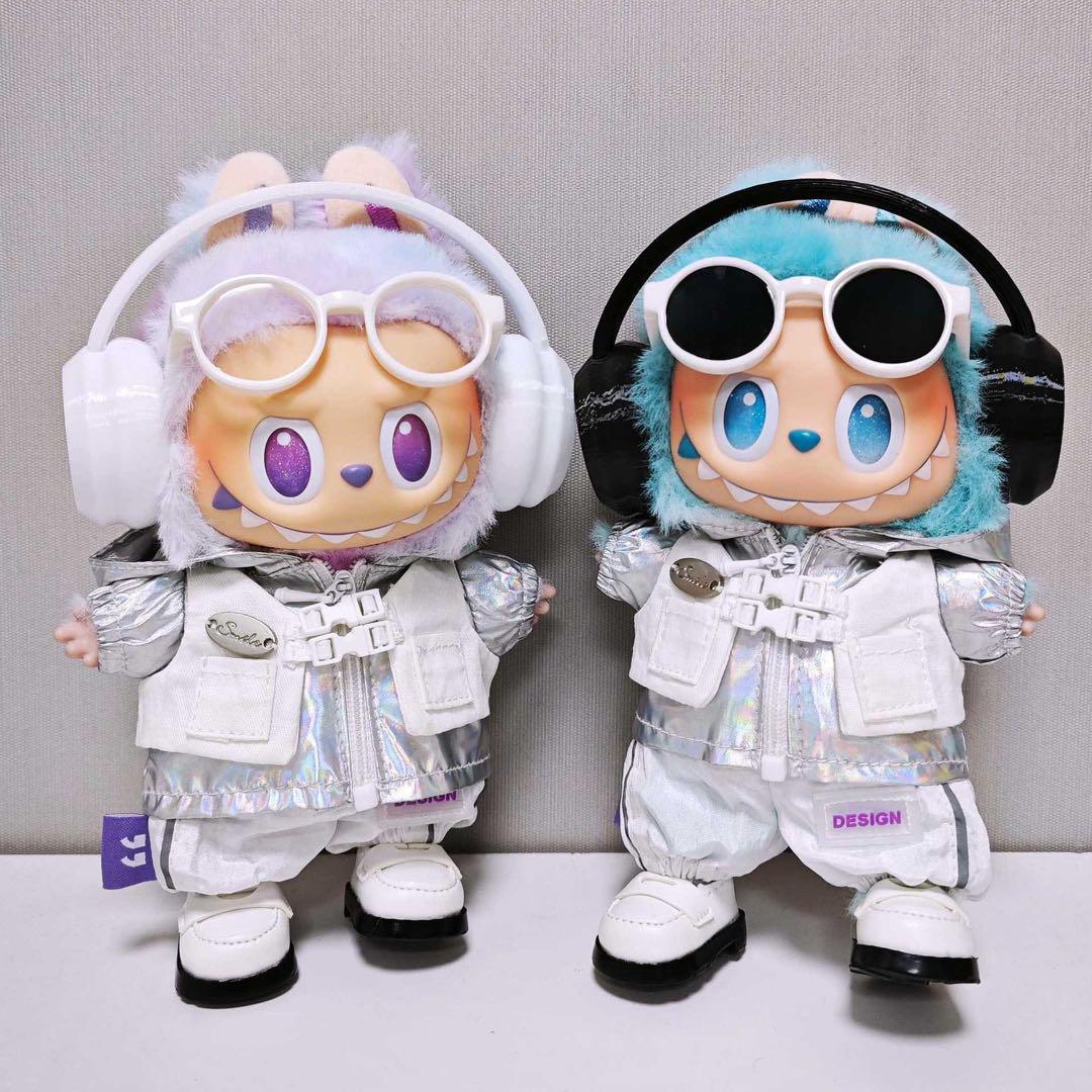 labubuラブブ　ビーニート・シティ ぬいぐるみ 3体セット labubu ラブブ ぬいぐるみ着 着せ替え服 可愛い 3点セット