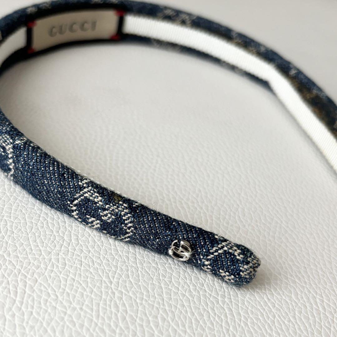 GUCCI デニム ヘアバンドオンライン
