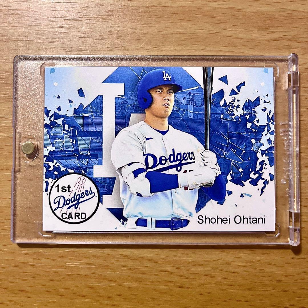 【1st card】大谷翔平 ドジャース入団限定記念カードロサンゼルス 大谷翔平 2024 1st ドジャース 入団記念 1000枚限定 - メルカリ