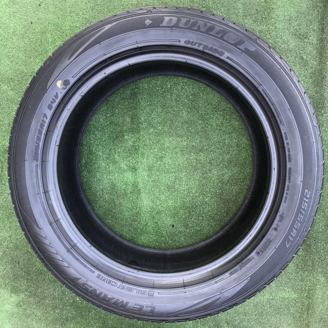 215/55 R17、DUNLOP LEMANSVE SILENTCORE、