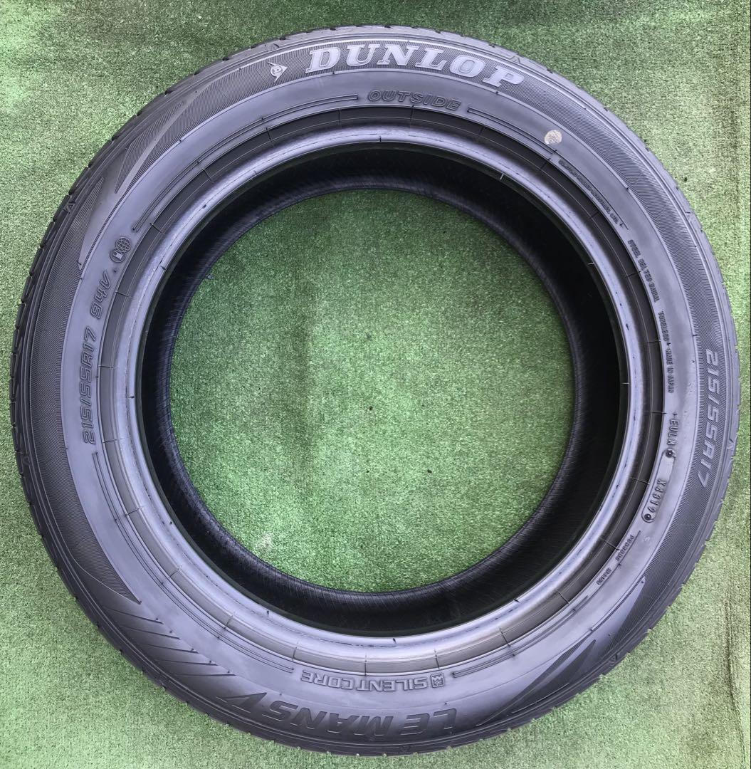 215/55 R17、DUNLOP LEMANSVE SILENTCORE、