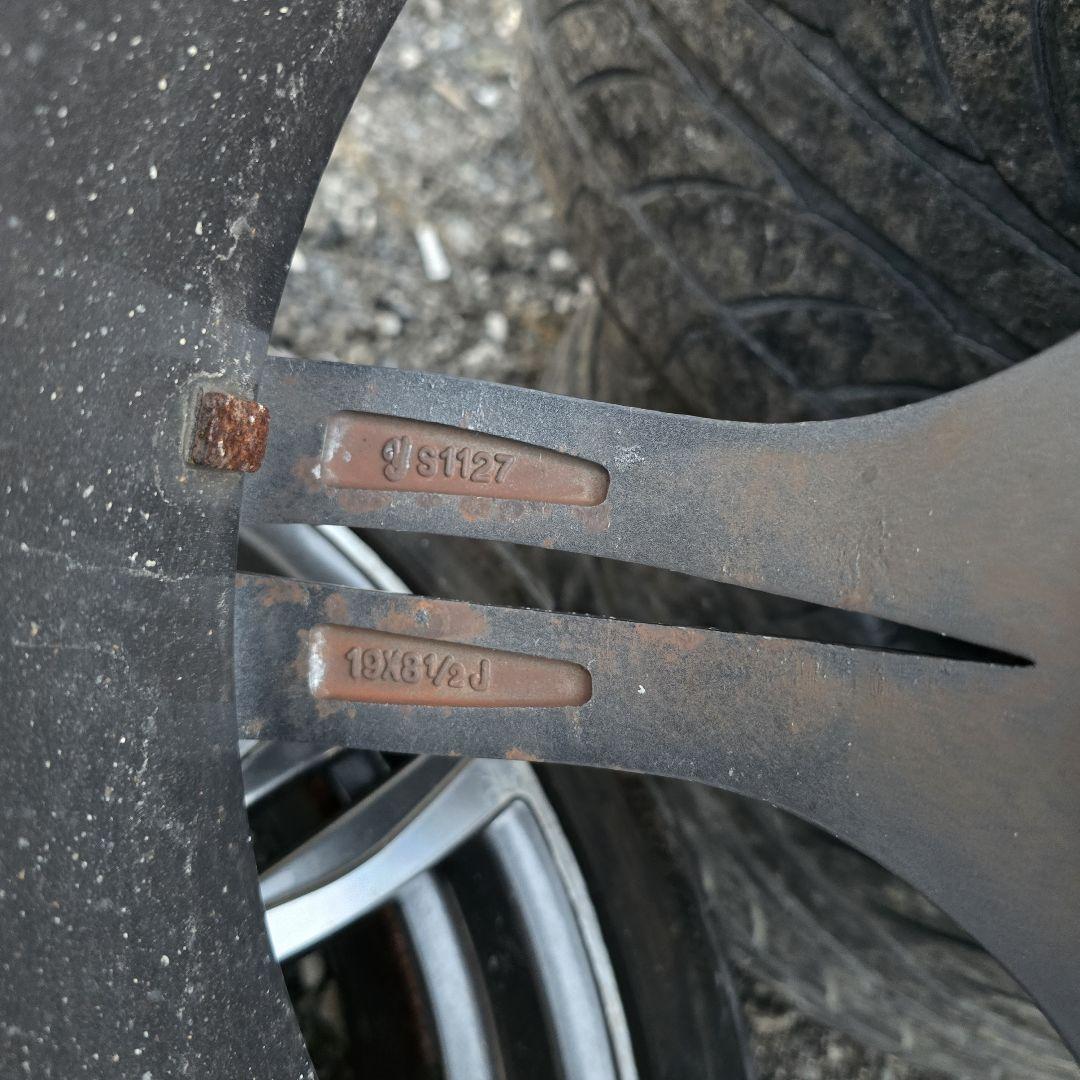 BMW 19インチ ホイールセット タイヤ付き4本セットです。