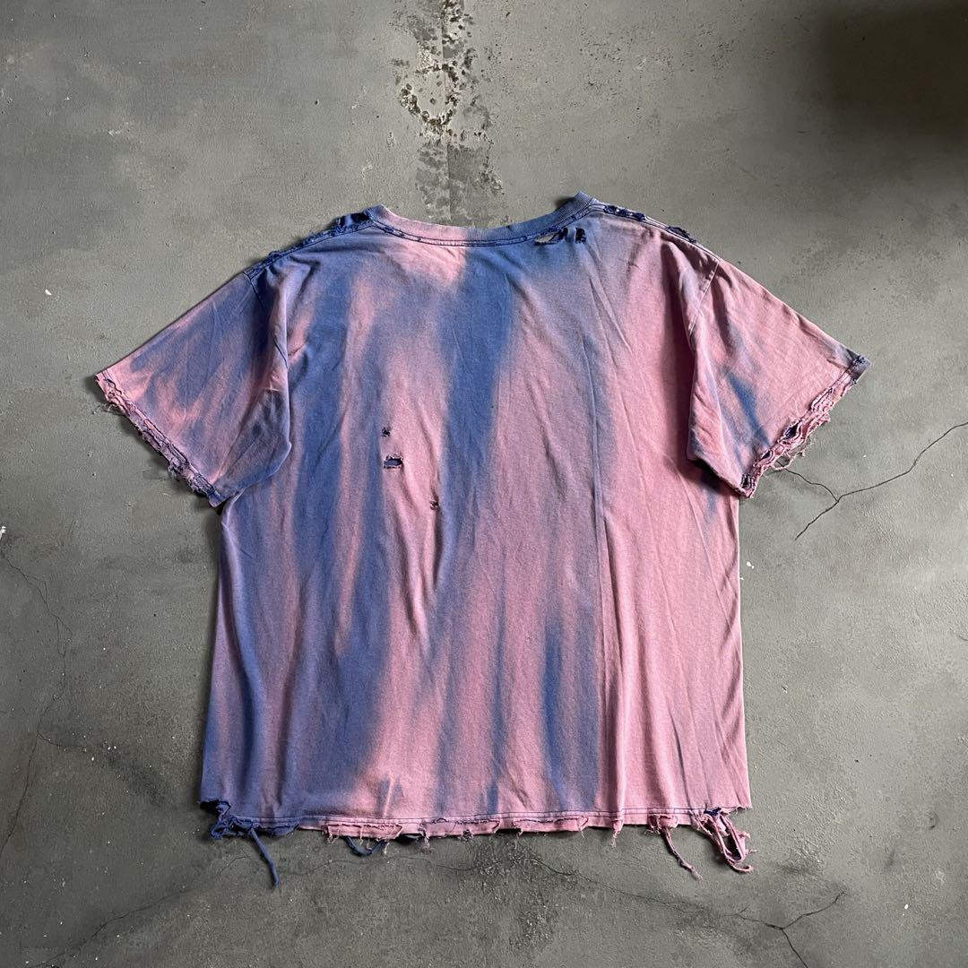 90's“オールドアディダス“鬼フェード”grange boro t-shirt