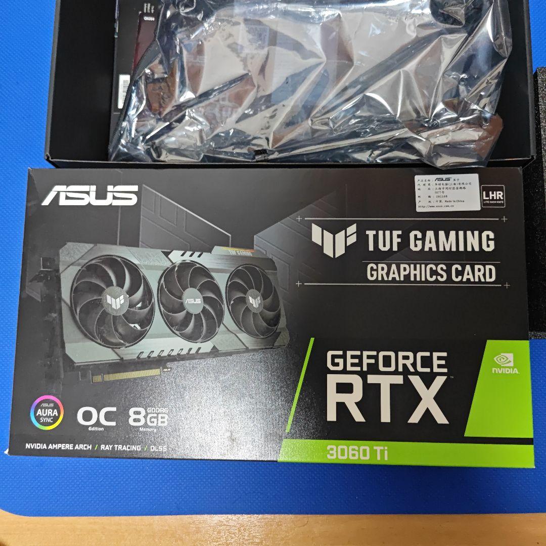 ASUS TUF GAMING 3060 Ti OC 8GB グラフィックボード