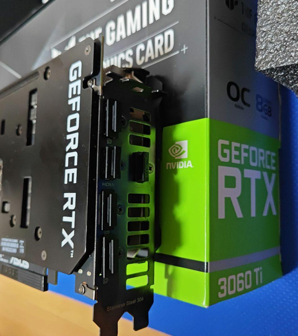 ASUS TUF GAMING 3060 Ti OC 8GB グラフィックボード