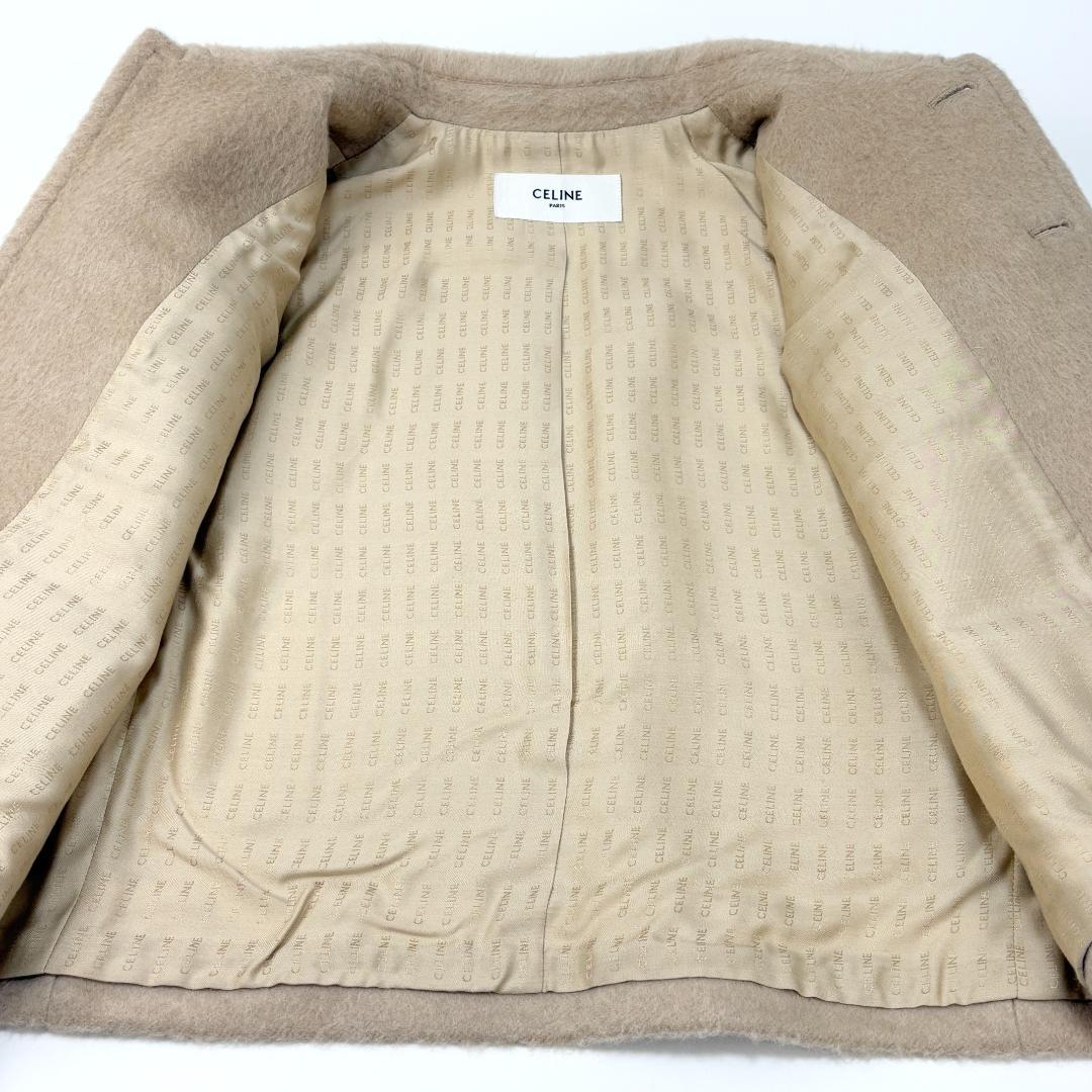 極美品 CELINE 23AW クロディーヌカラージャケット / キャメル