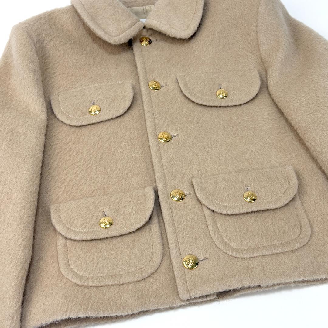 ★Celine★クロディーヌカラージャケット / キャメルウール 極美品 CELINE 23AW クロディーヌカラージャケット / キャメル