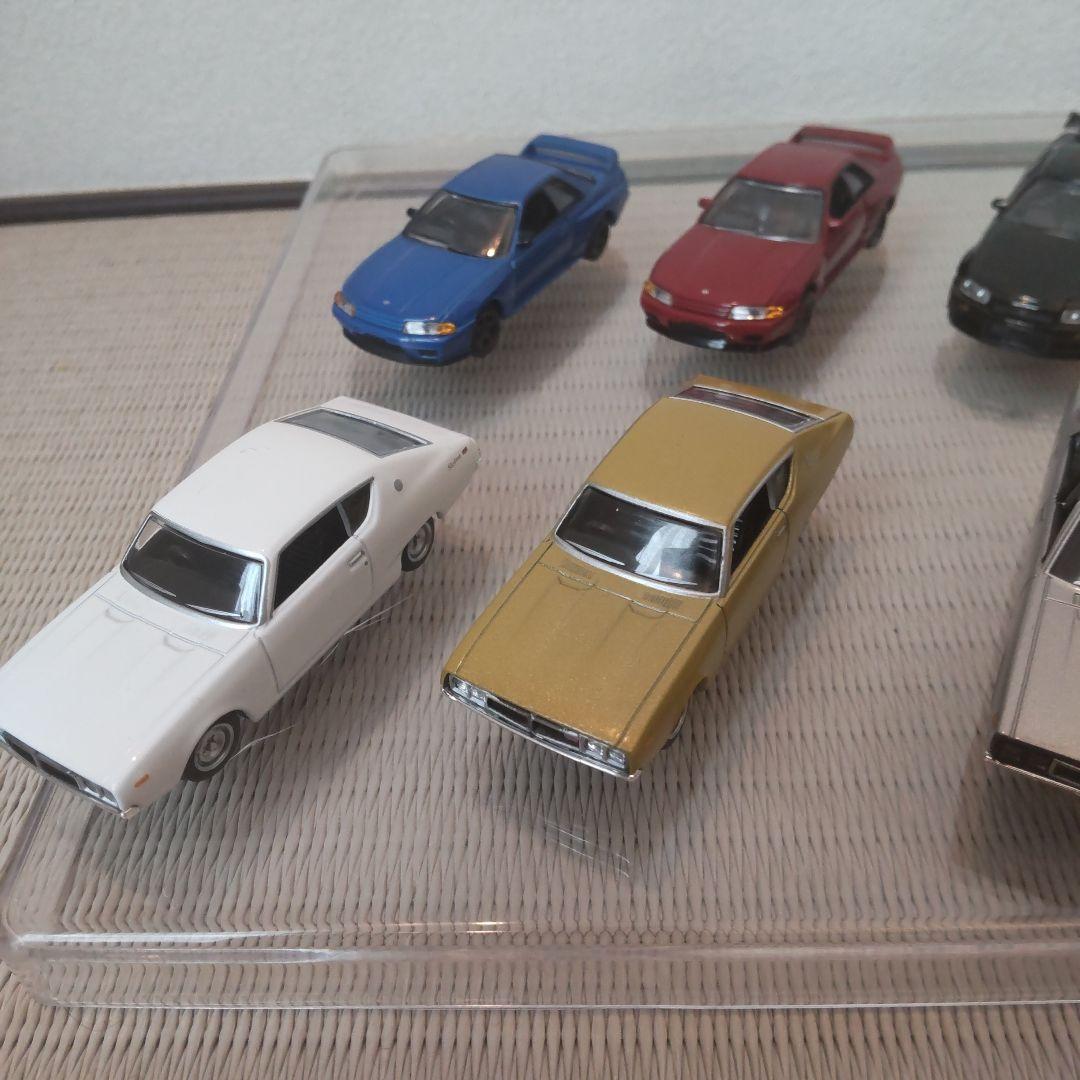 REAL-X　スカイライン　ミニカー1／72　11台セット