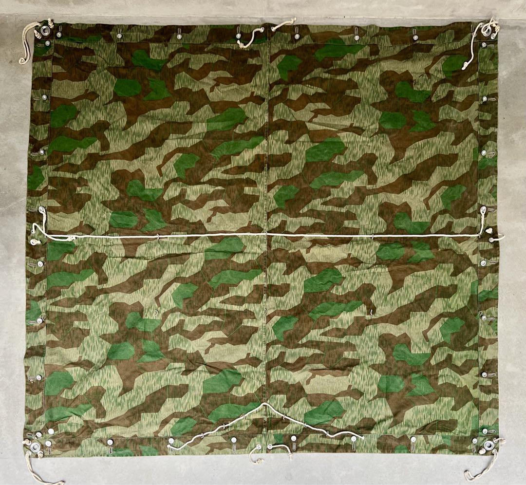 スイス軍幕 スプリンターカモ ツェルトバーン ミリタリー テント
