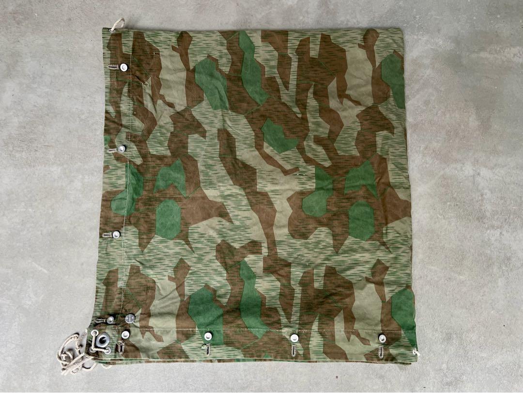 ①スイス軍幕×1 スプリンターカモ ツェルトバーン ミリタリー
