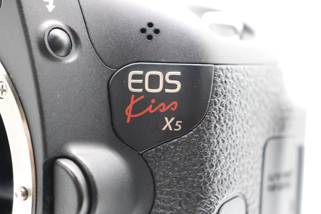 超美品ですが少し訳あり 【Canon EOS Kiss X5 レンズセット】