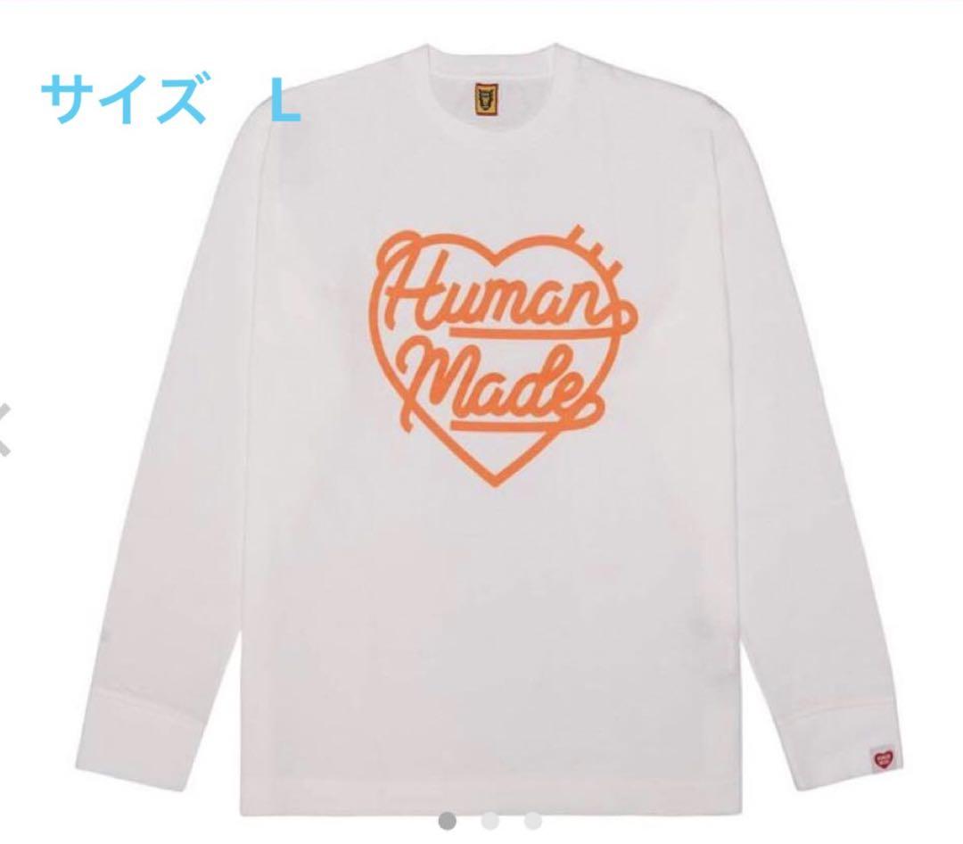 HUMAN MADE Heart L/S T-Shirt \