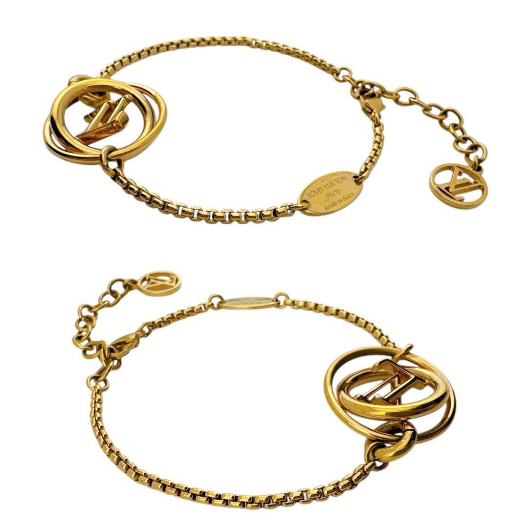 希少◇極美品◇ルイヴィトン ブラスレ・LV ステラー ブレスレット ゴールド 希少◇極美品◇ルイヴィトン ブラスレ・LV ステラー ブレスレット ゴールド